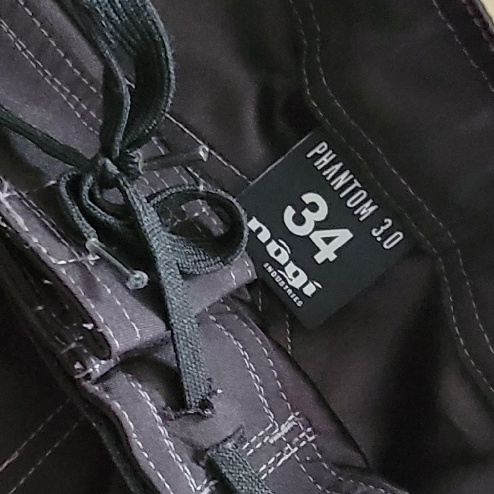 NOGI Phantom 3.0 Fight Shorts Black Size 34‎ - Picture 12 of 13